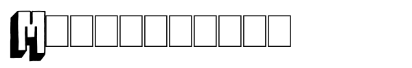 Megalopolis font preview